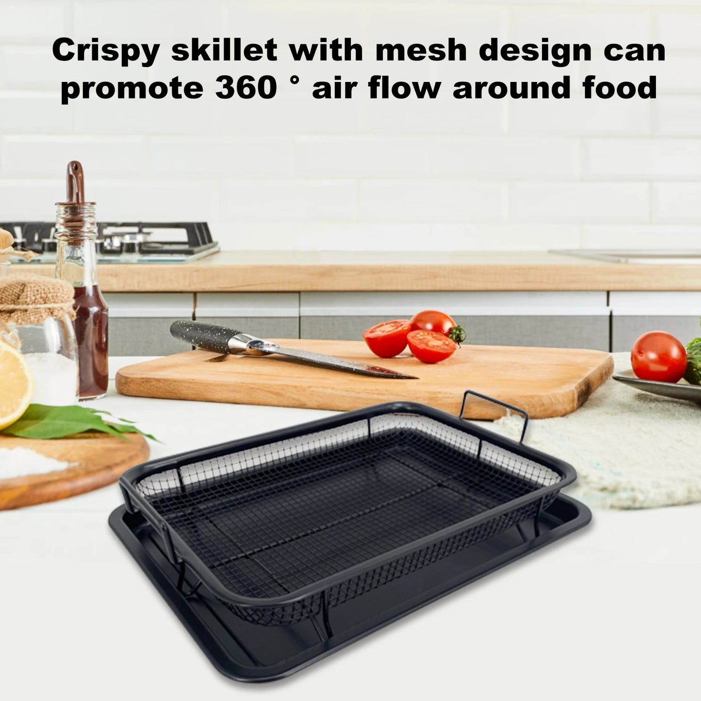 Nonstick Baking Basket and Tray