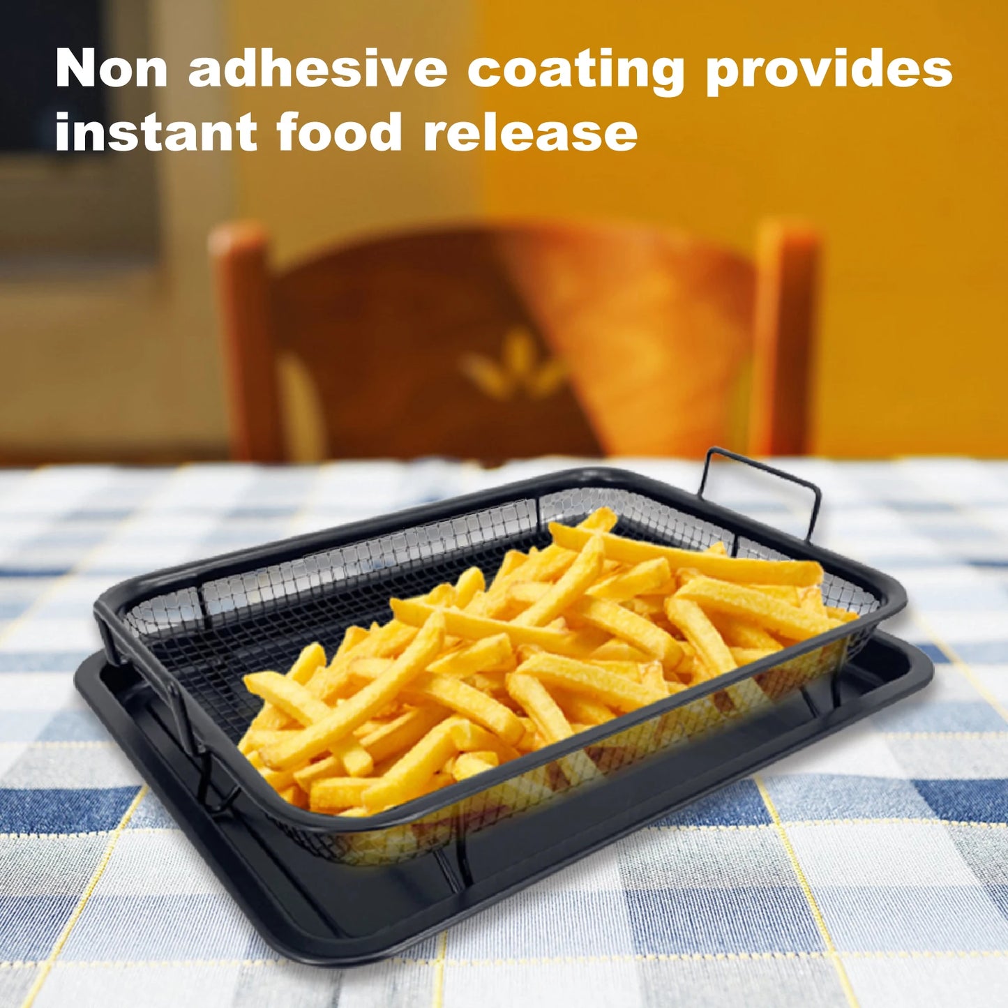 Nonstick Baking Basket and Tray