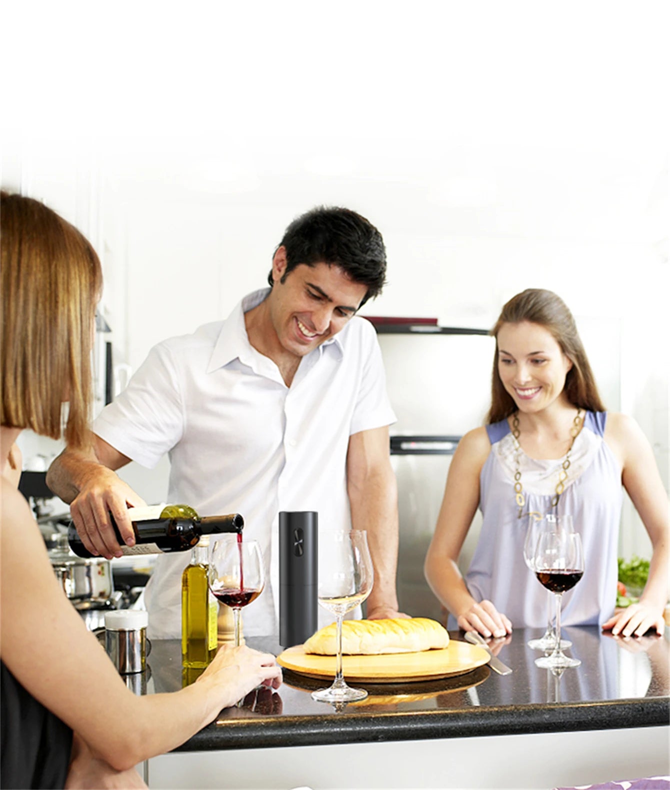 Electric Wine Corkscrew Set