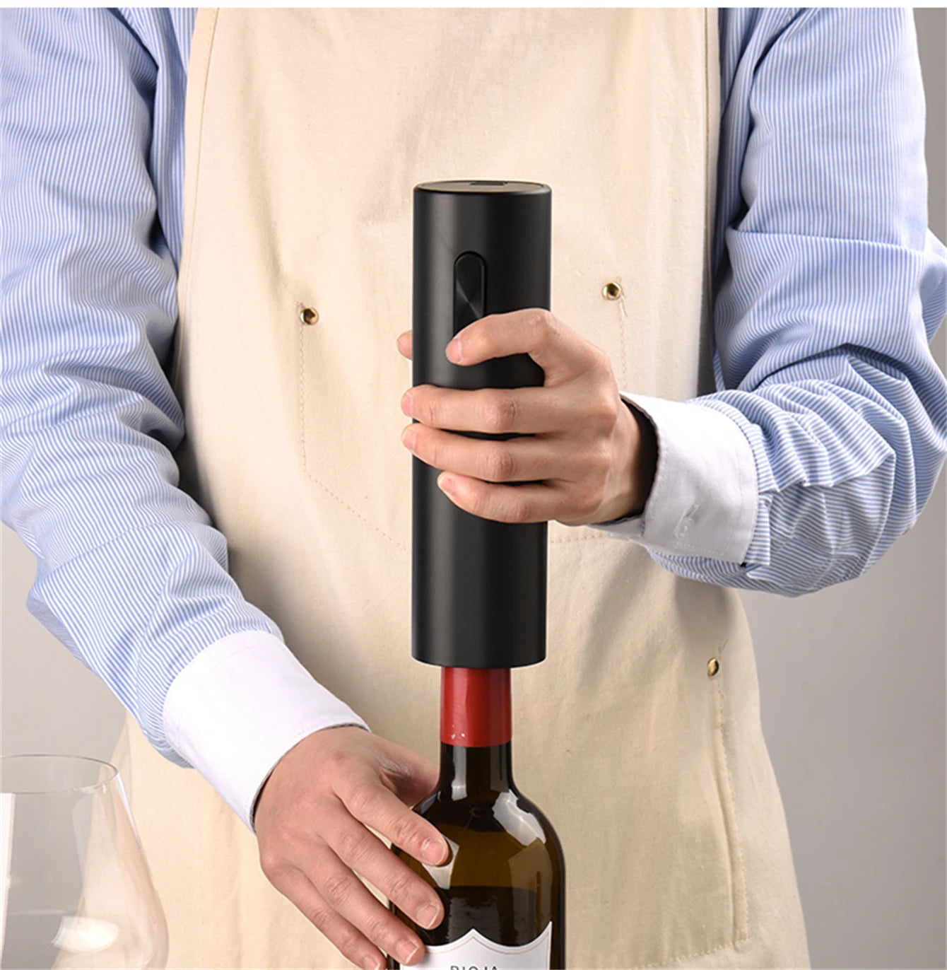 Electric Wine Corkscrew Set