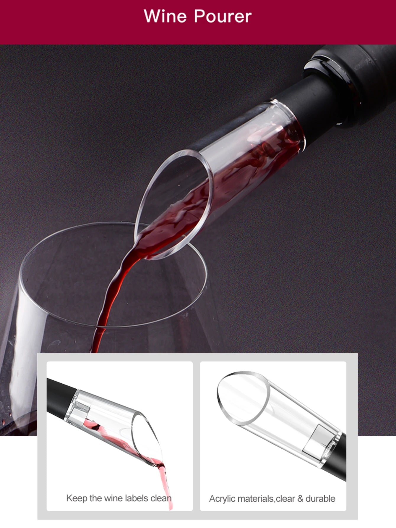 Electric Wine Corkscrew Set