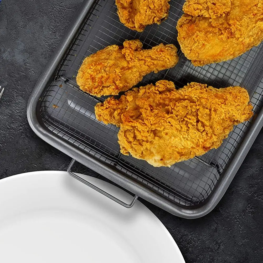 Nonstick Baking Basket and Tray