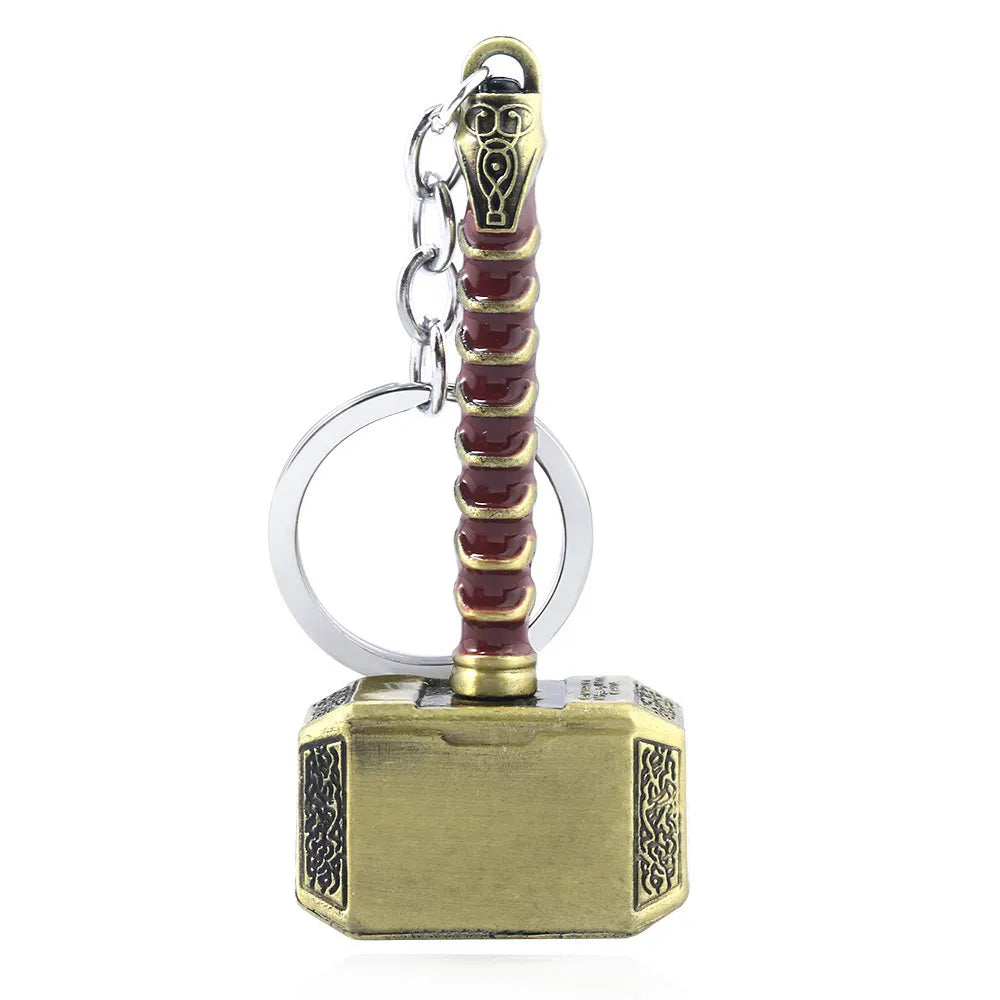 Thor's Hammer Keychain Bottle Opener