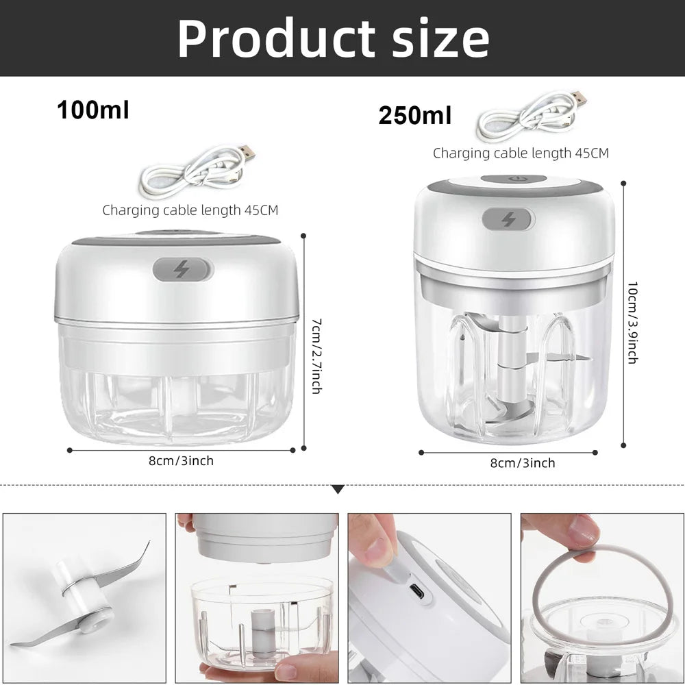 Wireless Electric Food Processor