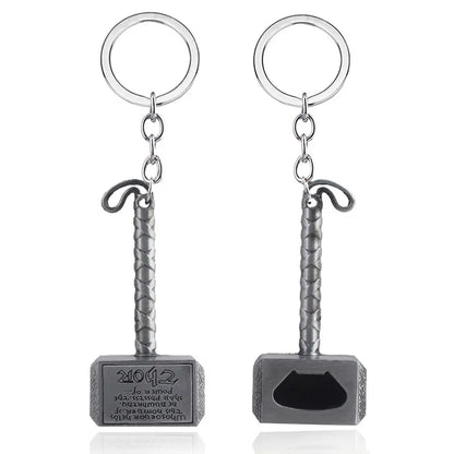 Thor's Hammer Keychain Bottle Opener